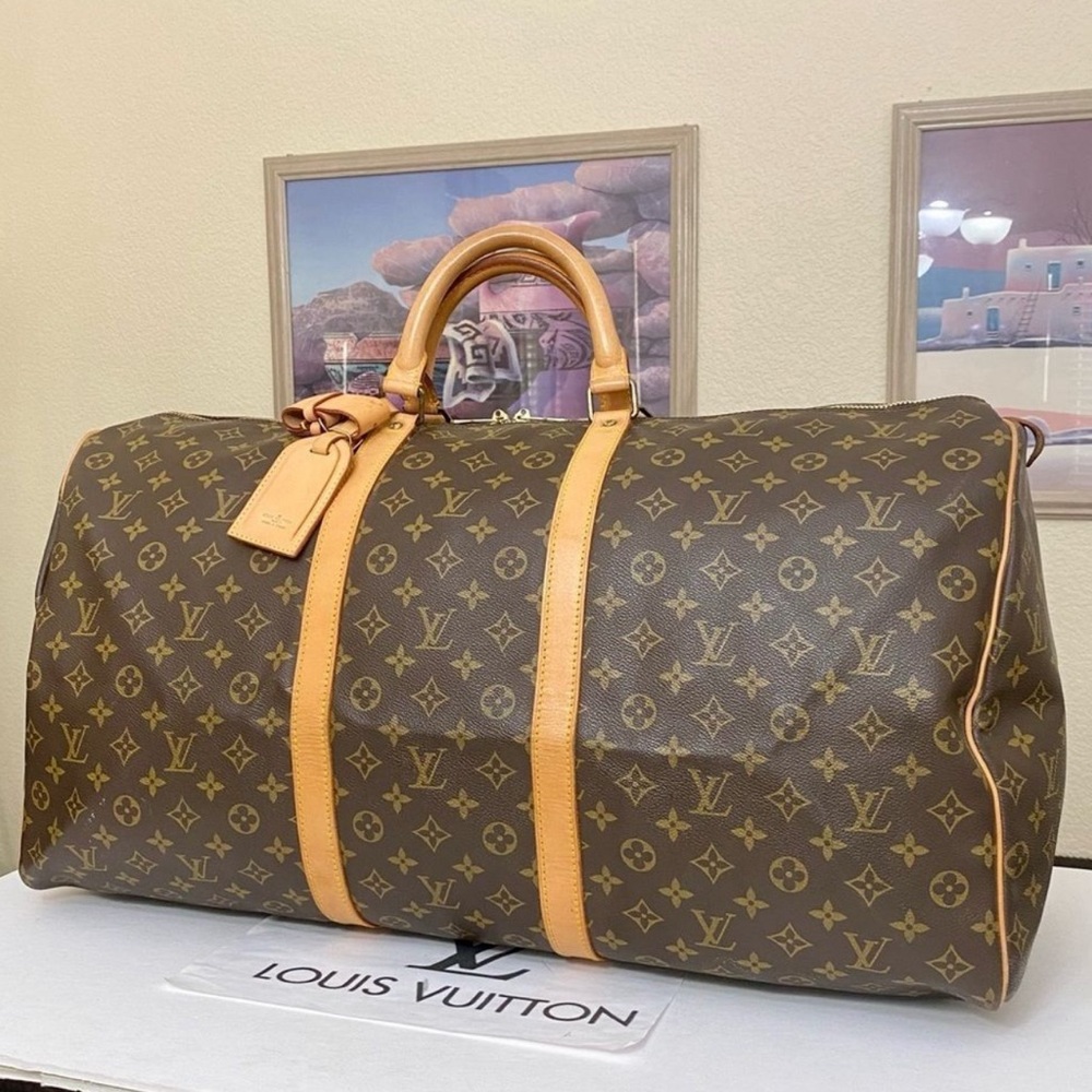 LOUIS VUITTON Keepall 60 Travel Bag 🧳 852SA